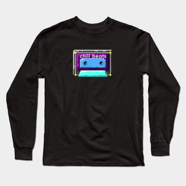 Lofi Beats Long Sleeve T-Shirt by partimesloth